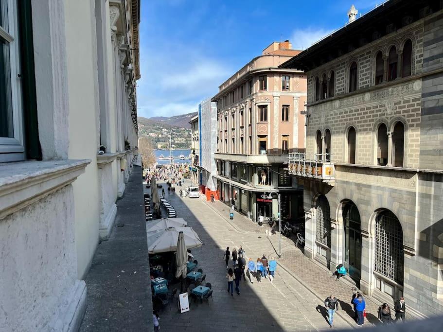 Esclusivo 130Mq Fronte Duomo E Lago E Terrazza Como Exterior foto